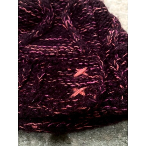 Smartwool Hat Beanie Cap Merino Wool Blend Pink Warm Winter Hiking Skiing Run - Picture 5 of 6